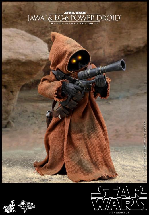 Star Wars: A New Hope MMS554 Jawa & EG-6 Power Droid 1/6 Scale Collectible Figure Two-Pack Gallery Image 10
