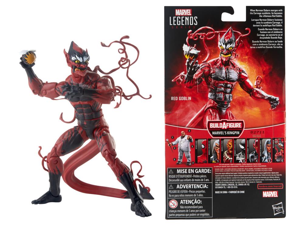 Spider-Man Marvel Legends Red Goblin (Kingpin BAF) Gallery Image 13