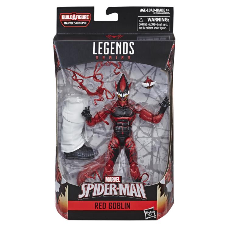Spider-Man Marvel Legends Red Goblin (Kingpin BAF) Gallery Image 12