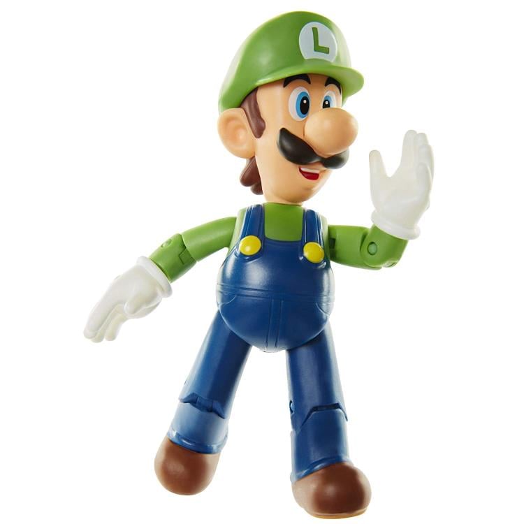 World of Nintendo 4" Luigi (Open Hands) Gallery Image 6
