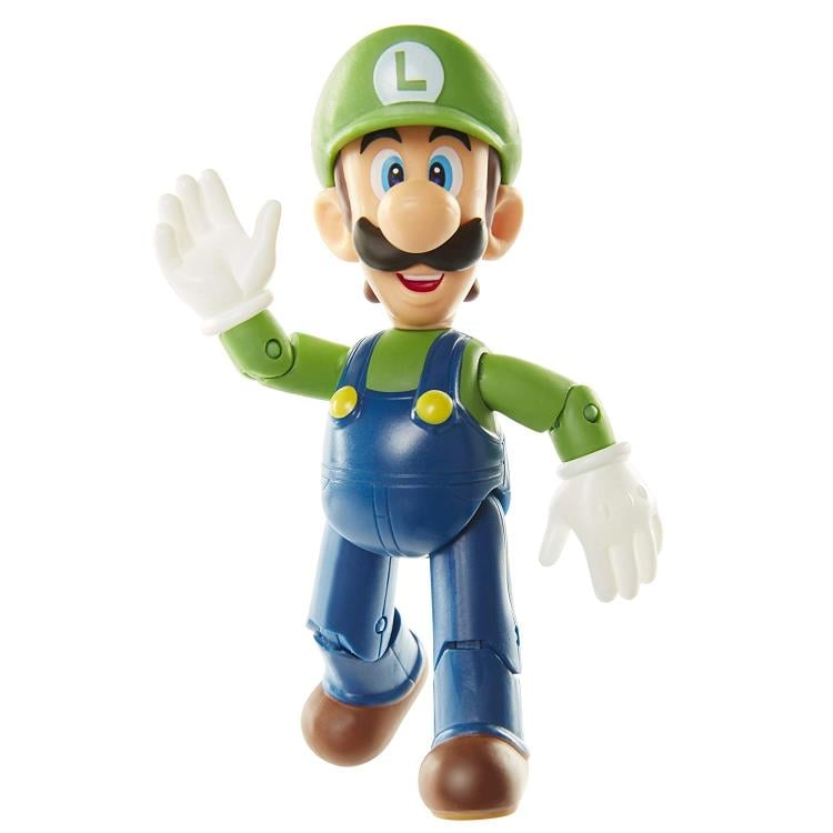 World of Nintendo 4" Luigi (Open Hands) Gallery Image 5