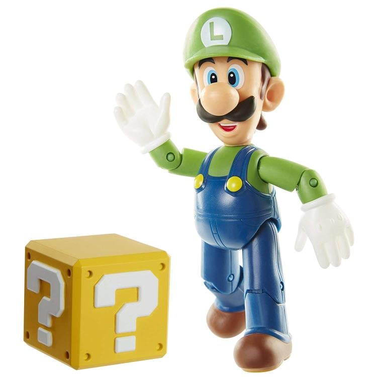 World of Nintendo 4" Luigi (Open Hands) Gallery Image 3