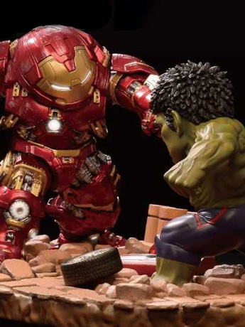Avengers: Age of Ultron Egg Attack EA-021 Hulkbuster vs Hulk PX Previews Exclusive Gallery Image 2