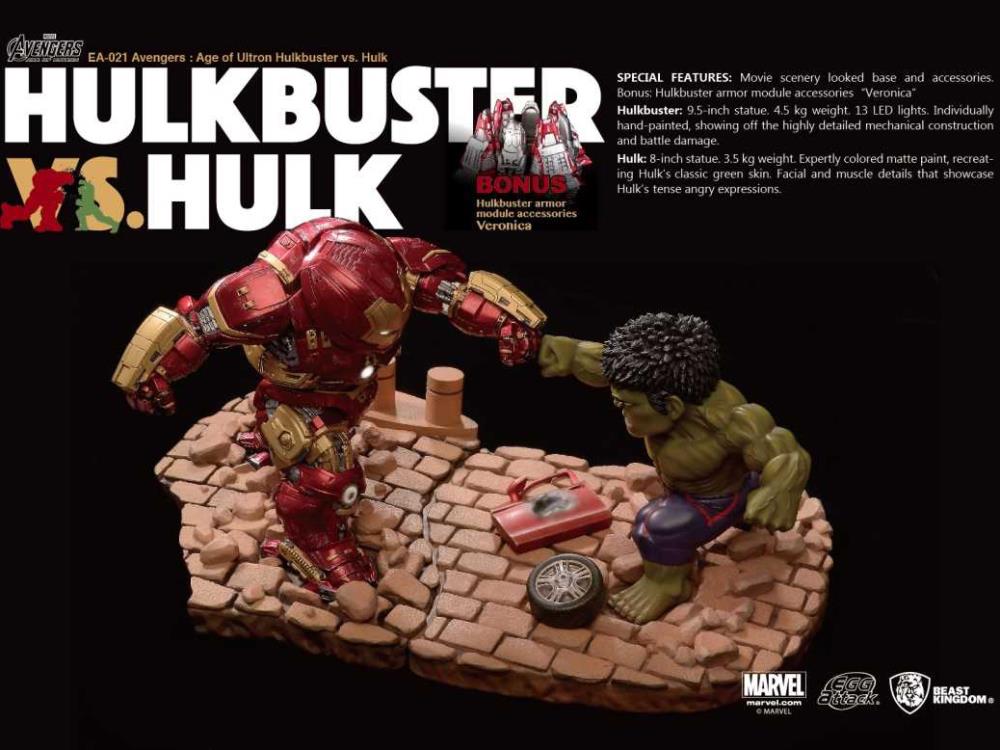 Avengers: Age of Ultron Egg Attack EA-021 Hulkbuster vs Hulk PX Previews Exclusive Gallery Image 4