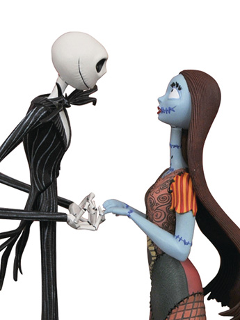 The Nightmare Before Christmas Milestones Jack & Sally Limited Edition Statue Gallery Image 2
