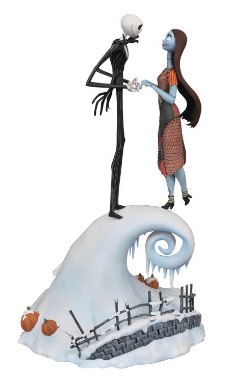 The Nightmare Before Christmas Milestones Jack & Sally Limited Edition Statue Gallery Image 3