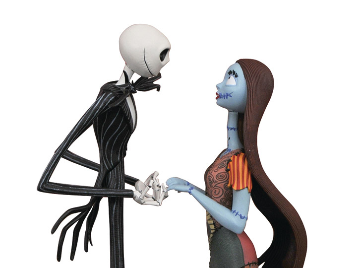 The Nightmare Before Christmas Milestones Jack & Sally Limited Edition Statue Gallery Image 1