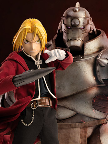 Fullmetal Alchemist: Brotherhood Edward & Alphonse Elric 1/6 Scale Figure Two-Pack Gallery Image 2