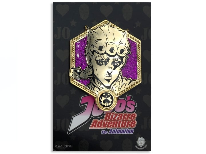 JoJo's Bizarre Adventure Golden Series Giorno Giovanna Enamel Pin Gallery Image 1