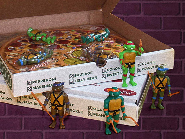 Teenage Mutant Ninja Turtles ReAction Pizza Box of 4 SDCC 2019