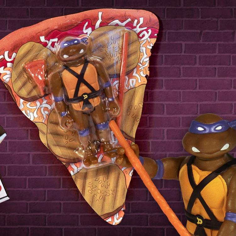 Teenage Mutant Ninja Turtles ReAction Pizza Box of 4 SDCC 2019 Exclusive Figures Gallery Image 6