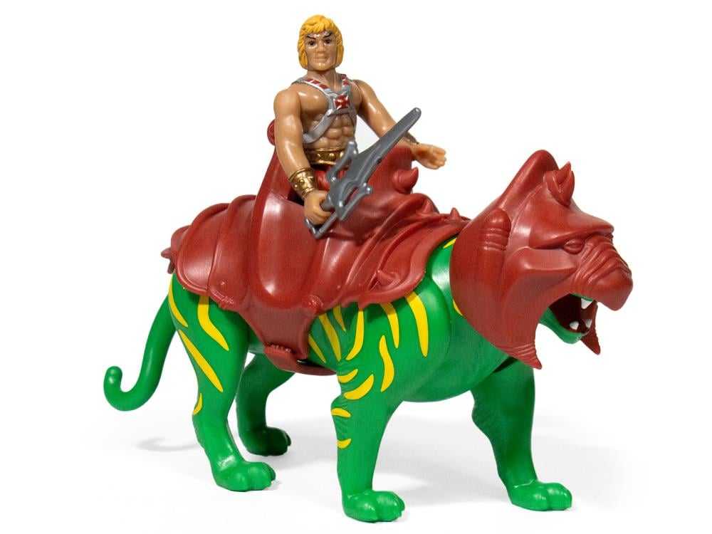 Masters of the Universe ReAction He-Man & Battle Cat Two-Pack Gallery Image 3