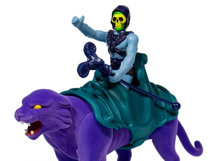 Masters of the Universe ReAction Skeletor & Panthor Two-Pack Gallery Image 1