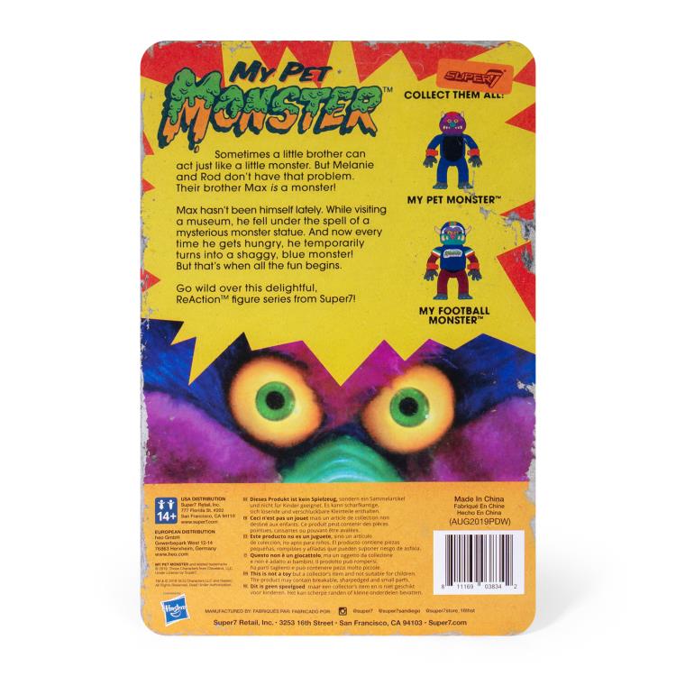 My Pet Monster ReAction フィギュア　SUPER7 My Pet Monster ReAction Pet Monster