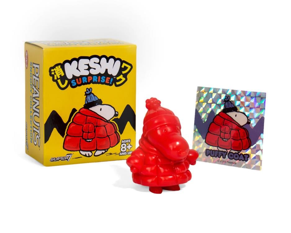 Super7 Pee-wee's Playhouse Keshi Surprise Mystery Figur – 4,4 Cm Sammelfigur – Zufälliger Charakter (Pee-wee, Chairry, Captain Carl, Conky, Randy Oder Globey)