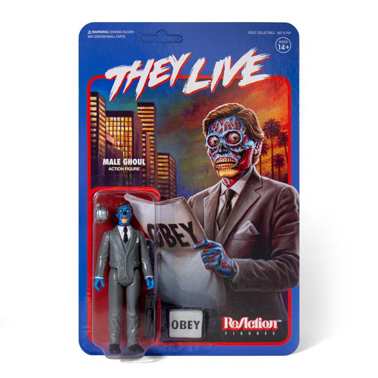 They Live ReAction Male Ghoul Figure Gallery Image 4