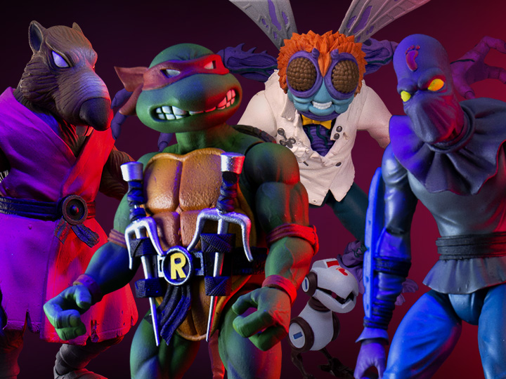 Teenage Mutant Ninja Turtles ULTIMATES! Wave 1 Set of 4 Figures Gallery Image 1