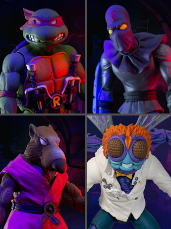 Teenage Mutant Ninja Turtles ULTIMATES! Wave 1 Set of 4 Figures Gallery Image 2