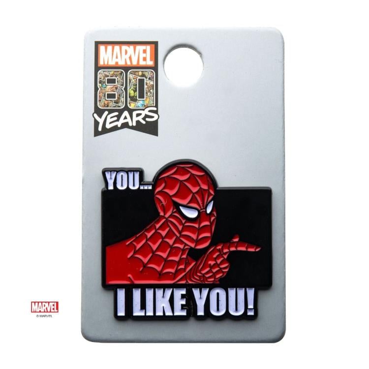 Marvel Spider-Man I Like You Pin Gallery Image 4