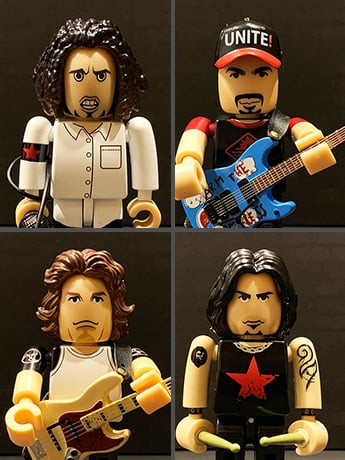 Rage Against The Machine Mini Figure Set