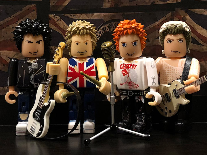 Sex Pistols Mini Figure Set Gallery Image 1