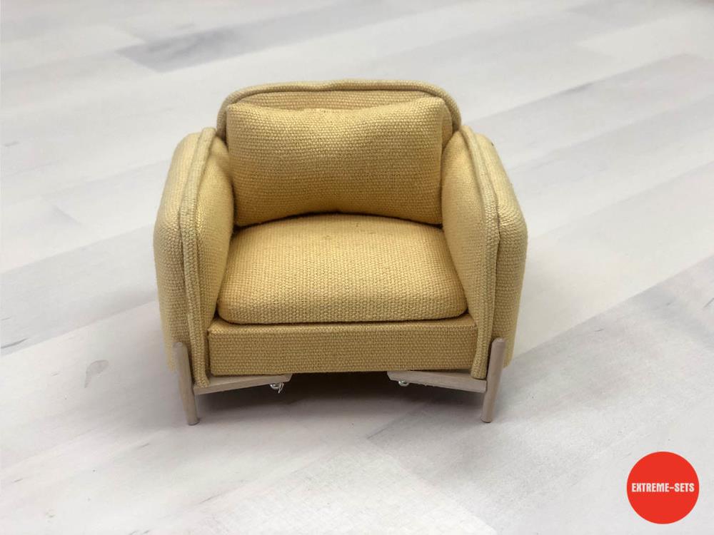 Extreme-Sets Furniture Collection 1/12 Scale Vintage Couch Set Gallery Image 3