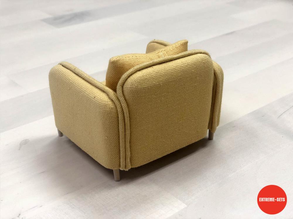 Extreme-Sets Furniture Collection 1/12 Scale Vintage Couch Set Gallery Image 4