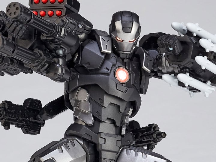 Marvel Amazing Yamaguchi Revoltech No.016 War Machine Action Figure Gallery Image 1