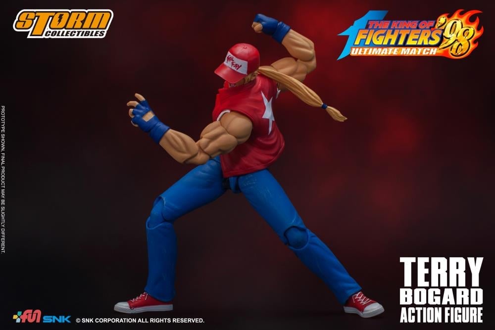 The King of Fighters '98 Terry Bogard 1/12 Scale Action Figure Gallery Image 13