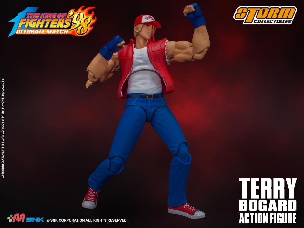 The King of Fighters '98 Terry Bogard 1/12 Scale Action Figure Gallery Image 9