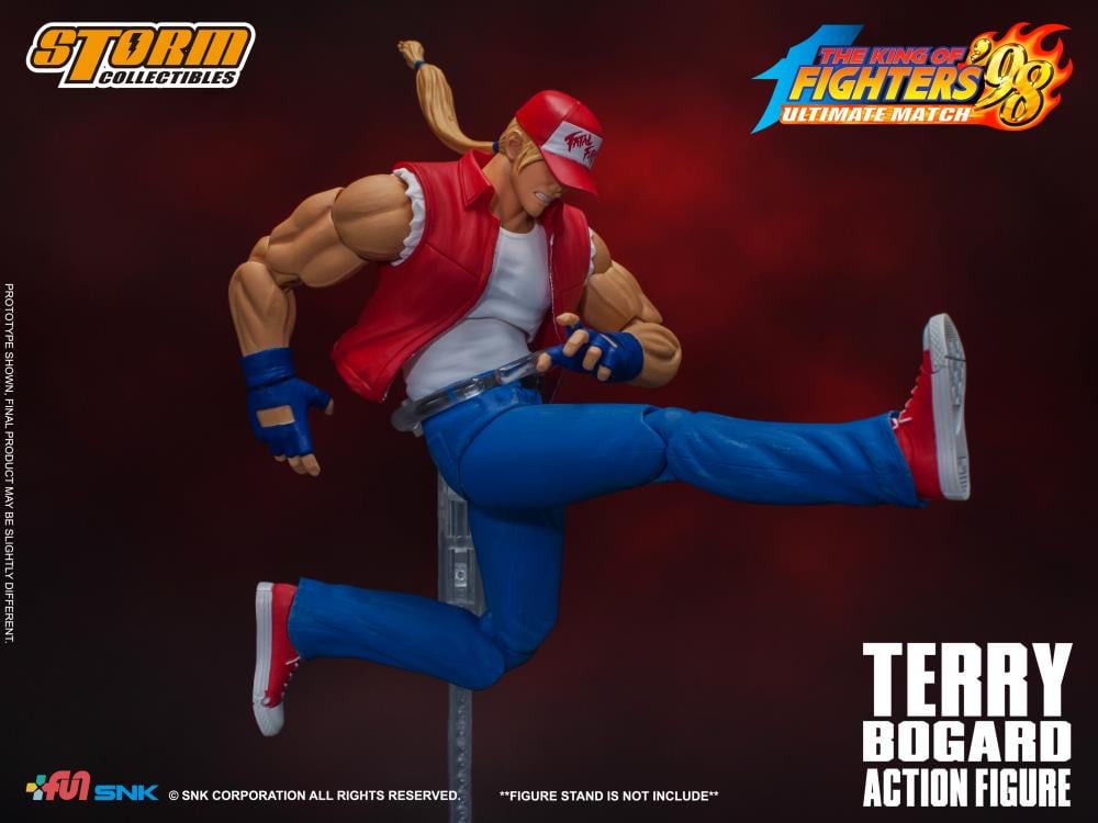 The King of Fighters '98 Terry Bogard 1/12 Scale Action Figure Gallery Image 12