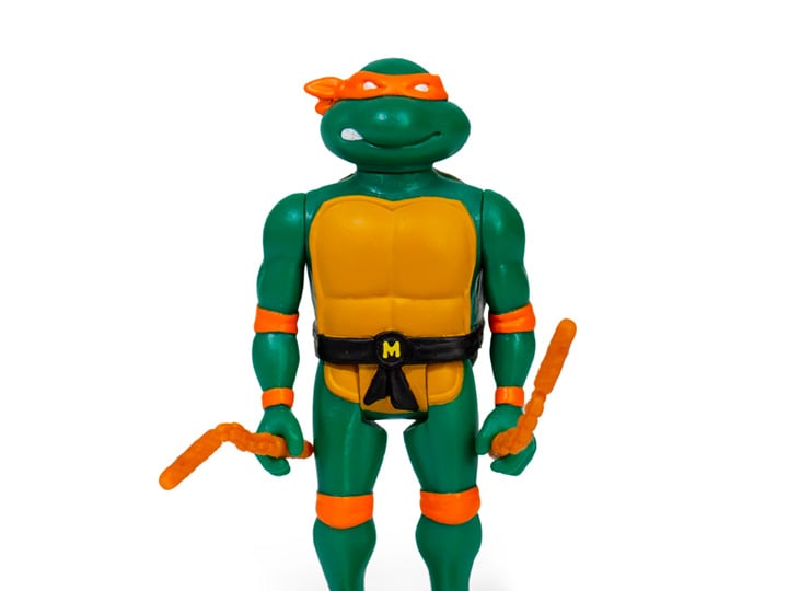 Teenage Mutant Ninja Turtles ReAction Michelangelo Figure Gallery Image 1