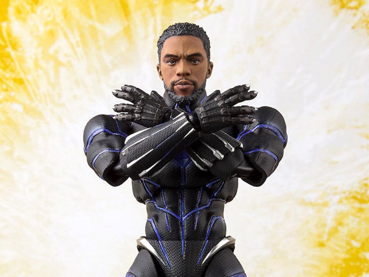 Avengers: Infinity War S.H.Figuarts Black Panther King of Wakanda Exclusive Action Figure Gallery Image 1