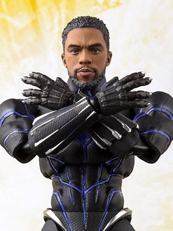 Avengers: Infinity War S.H.Figuarts Black Panther King of Wakanda Exclusive Action Figure Gallery Image 2