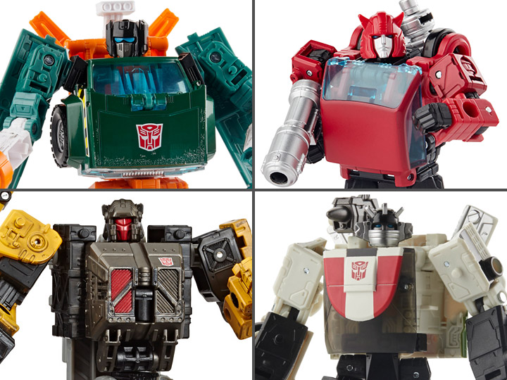 Transformers War for Cybertron: Earthrise Deluxe Wave 1 Set of 4 Figures Gallery Image 1