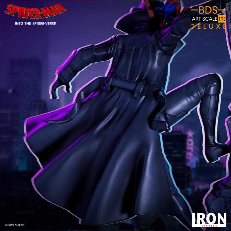 Spider-Man: Into the Spider-Verse Battle Diorama Series Noir & Spider-Ham 1/10 Art Scale Limited Edition Statue Gallery Image 12