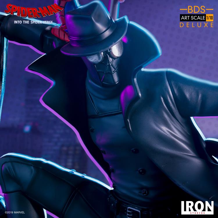 Spider-Man: Into the Spider-Verse Battle Diorama Series Noir & Spider-Ham 1/10 Art Scale Limited Edition Statue Gallery Image 13