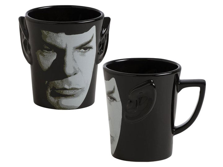 Star Trek Spock Sculpted Ceramic Mug Gallery Image 1