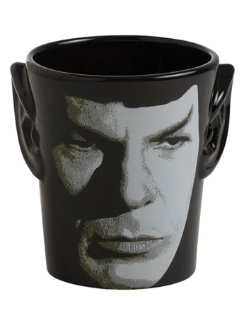 Star Trek Spock Sculpted Ceramic Mug Gallery Image 2