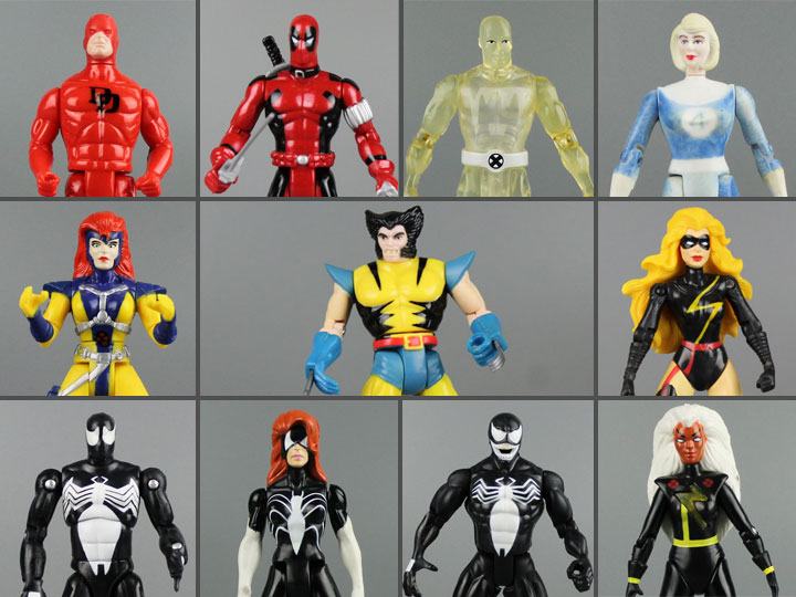 Marvel Hall of Fame Set of 11 Figures Gallery Image 1