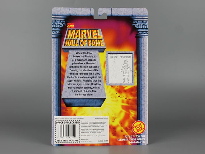 Marvel Hall of Fame Invisible Woman (Short Hair) Gallery Image 6