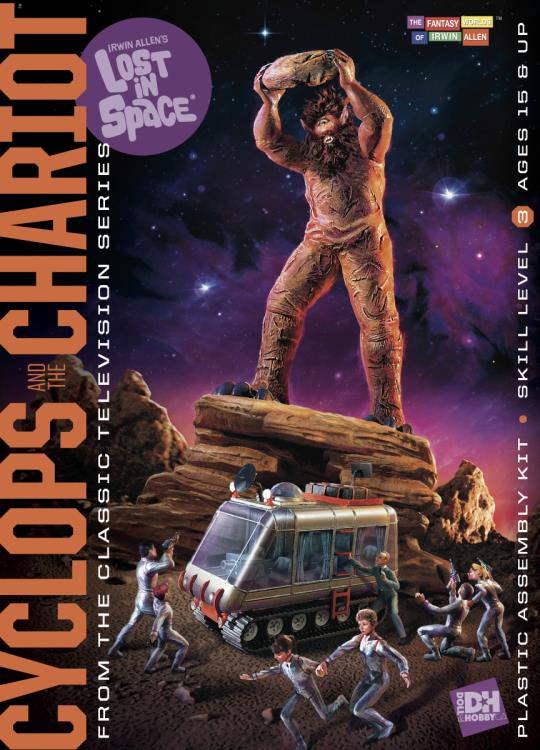 Lost in Space Cyclops & The Chariot Model Kit Gallery Image 7