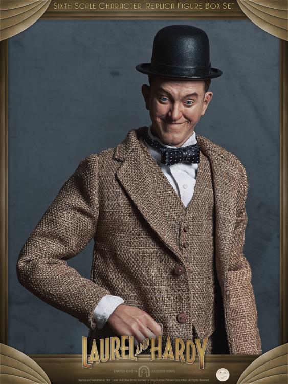 Stan Laurel and Oliver Hardy (Classic Suits) 1/6 Scale Limited Edition Figure Two-Pack Gallery Image 11