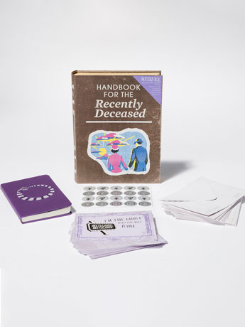 Beetlejuice: Handbook for the Recently Deceased Deluxe Notecard Set (With Keepsake Book Box) Gallery Image 2