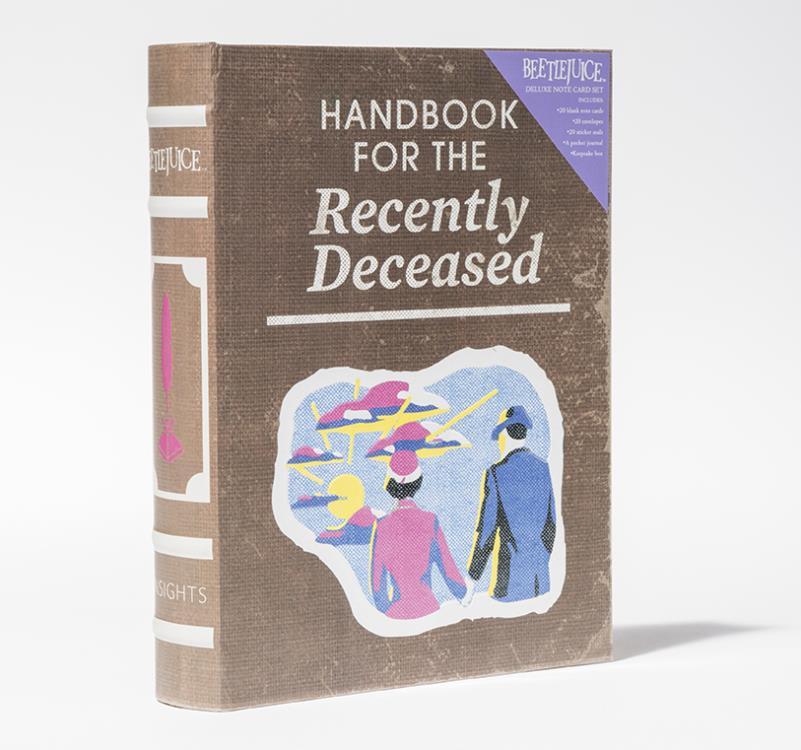Beetlejuice: Handbook for the Recently Deceased Deluxe Notecard Set (With Keepsake Book Box) Gallery Image 7