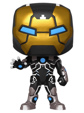 Pop! Marvel: 80th Anniversary - Iron Man Model 39 (Glow-in-the-Dark) Exclusive Gallery Image 2