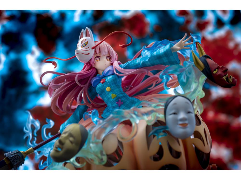 Touhou Project Hata no Kokoro (The Expressive Poker Face Ver.) (Light Arms Edition) 1/8 Scale Figure Gallery Image 17