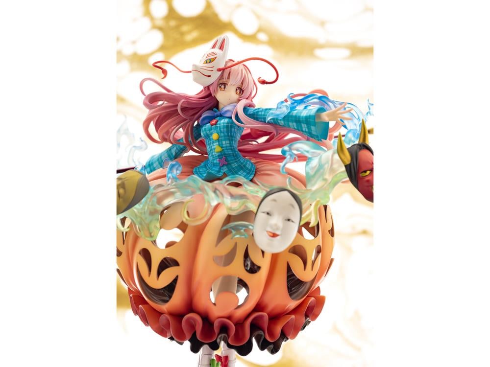 Touhou Project Hata no Kokoro (The Expressive Poker Face Ver.) (Light Arms Edition) 1/8 Scale Figure Gallery Image 13