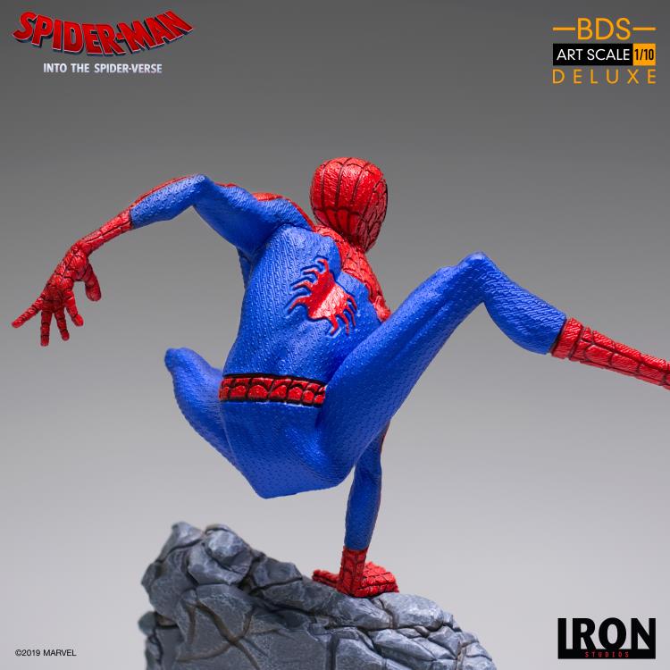 Spider-Man: Into the Spider-Verse Battle Diorama Series Peter B. Parker 1/10 Art Scale Limited Edition Statue Gallery Image 10