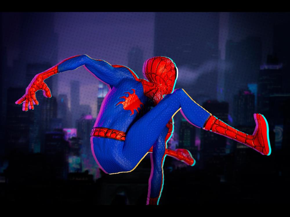 Spider-Man: Into the Spider-Verse Battle Diorama Series Peter B. Parker 1/10 Art Scale Limited Edition Statue Gallery Image 15